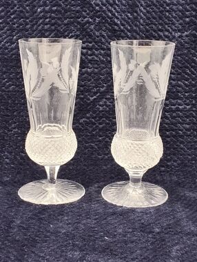 Edinburgh Crystal "Thistle" Champagne Flute - Set of 2